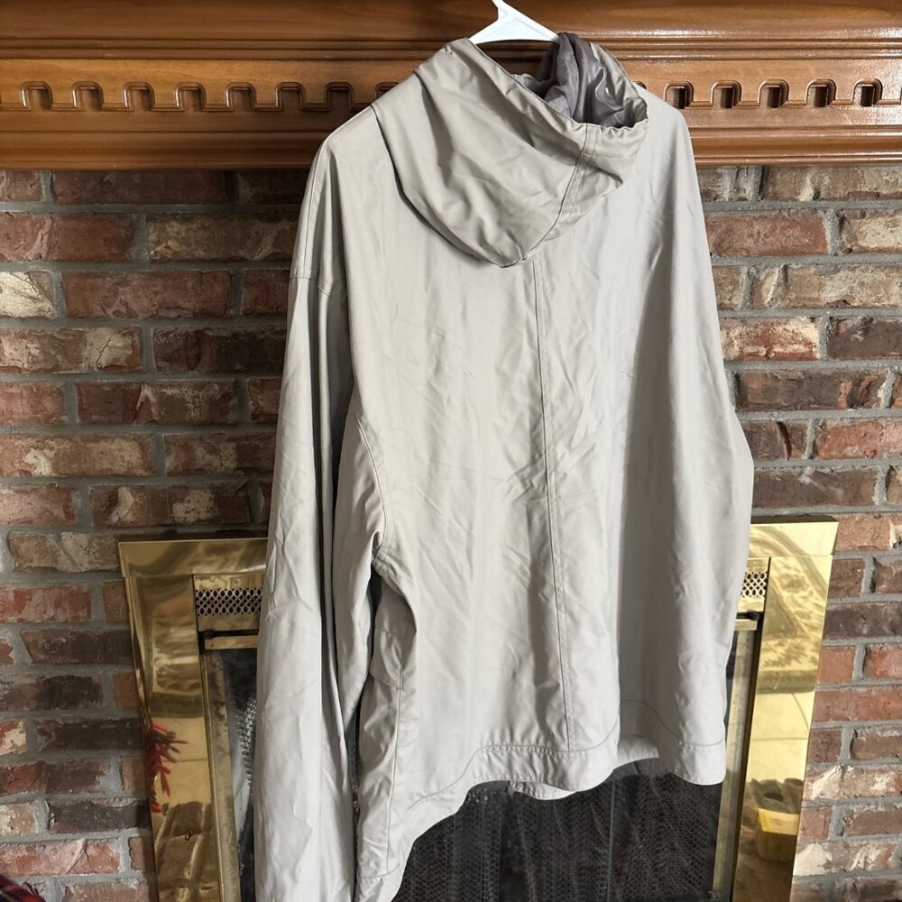 Men’s Weatherproof Tan IU Hoosiers Windbreaker Size 3XL - Picture 3 of 7
